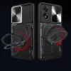 Techsuit - CamGuard Pro tok ütésálló tok - Oppo A60 4G - Piros