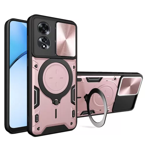 Techsuit - CamGuard Pro tok ütésálló tok - Oppo A60 4G - Rosegold