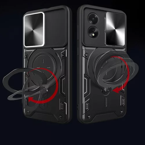 Techsuit - CamGuard Pro tok ütésálló tok - Oppo A60 4G - Rosegold