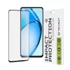 Techsuit - 111D Full Cover / Full Glue üvegfólia - Oppo A60 4G - Fekete széllel