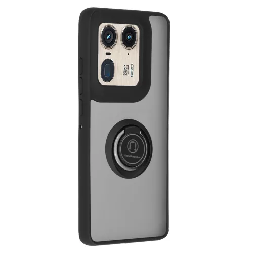 Techsuit - Glinth - Motorola Edge 50 Ultra - Fekete
