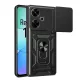 Techsuit - CamShield ütésálló tok - Xiaomi Redmi 13 / Poco M6 4G - Fekete