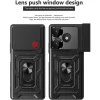 Techsuit - CamShield ütésálló tok - Xiaomi Redmi 13 / Poco M6 4G - Fekete