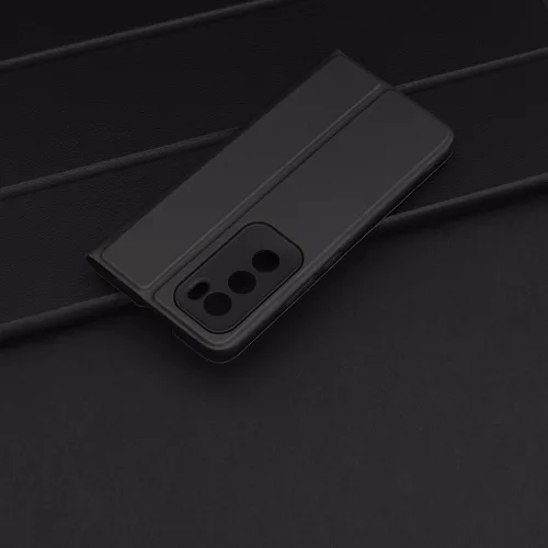 Techsuit - Magskin Book - Oppo Reno12 - Black