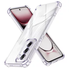   Techsuit - Shockproof Átlátszó Ütésálló Szilikon tok - Oppo Reno12 Pro - Átlátszó