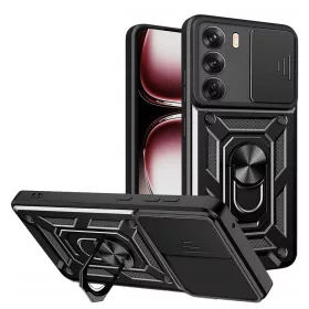   Techsuit - CamShield ütésálló tok - Oppo Reno12 Pro - Fekete