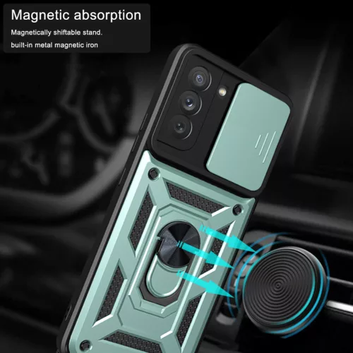 Techsuit - CamShield ütésálló tok - Oppo Reno12 Pro - Fekete
