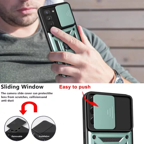 Techsuit - CamShield ütésálló tok - Oppo Reno12 Pro - Fekete
