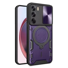   Techsuit - CamGuard Pro tok ütésálló tok - Oppo Reno12 - Lila