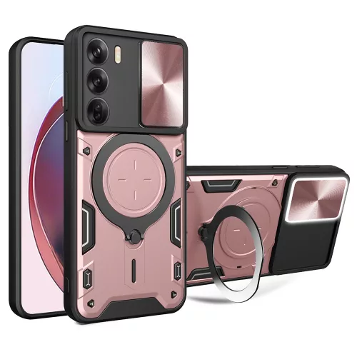 Techsuit - CamGuard Pro tok ütésálló tok - Oppo Reno12 - Rosegold