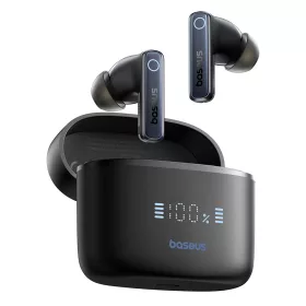   Baseus - Bowie 30 vezeték nélküli fülhallgató (A00073100126-00) - Bluetooth, True Wireless - Kozmikus fekete