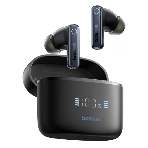 Baseus - Bowie 30 vezeték nélküli fülhallgató (A00073100126-00) - Bluetooth, True Wireless - Kozmikus fekete
