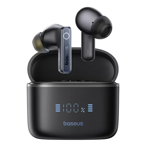Baseus - Bowie 30 vezeték nélküli fülhallgató (A00073100126-00) - Bluetooth, True Wireless - Kozmikus fekete