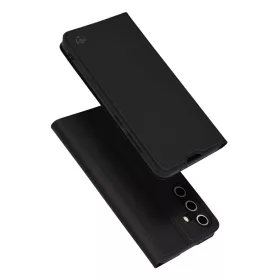   Techsuit - Magskin Book kinyitható tok - Samsung Galaxy S24 FE - Fekete