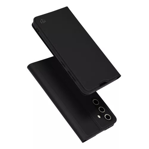 Techsuit - Magskin Book kinyitható tok - Samsung Galaxy S24 FE - Fekete