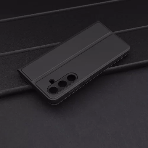 Techsuit - Magskin Book kinyitható tok - Samsung Galaxy S24 FE - Fekete