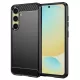 Techsuit - Carbon szilikon tok - Samsung Galaxy S24 FE - Fekete