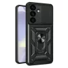 Techsuit - CamShield ütésálló tok - Samsung Galaxy S24 FE - Fekete