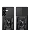 Techsuit - CamShield ütésálló tok - Samsung Galaxy S24 FE - Fekete