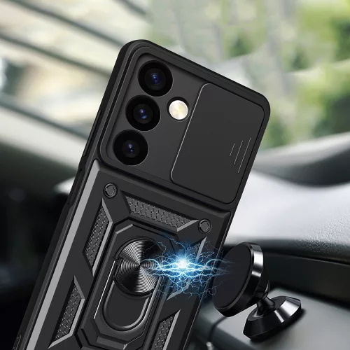 Techsuit - CamShield ütésálló tok - Samsung Galaxy S24 FE - Kék