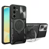 Techsuit - CamGuard Pro ütésálló tok - Samsung Galaxy S24 FE - Fekete