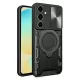Techsuit - CamGuard Pro tok ütésálló tok - Samsung Galaxy S24 FE - Fekete