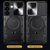 Techsuit - CamGuard Pro ütésálló tok - Samsung Galaxy S24 FE - Fekete