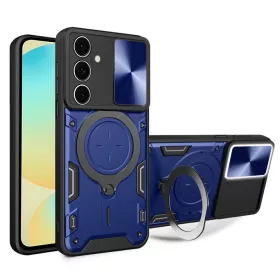   Techsuit - CamGuard Pro ütésálló tok - Samsung Galaxy S24 FE - Kék