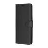 Techsuit - Leather Folio kinyitható tok - Motorola Moto G85 - Fekete