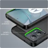Techsuit - Carbon szilikon tok - Motorola Moto G85 - Fekete