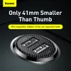 Baseus - Car Charger Grain (CCALL-ML02) - Dual USB, LED Backlight, 5V, 3.1A - White