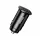 Baseus - Car Charger Square Metal Series (CCALL-DS01) - 2x USB, Quick Charge 3.0, SCP, AFC, 30W - Black