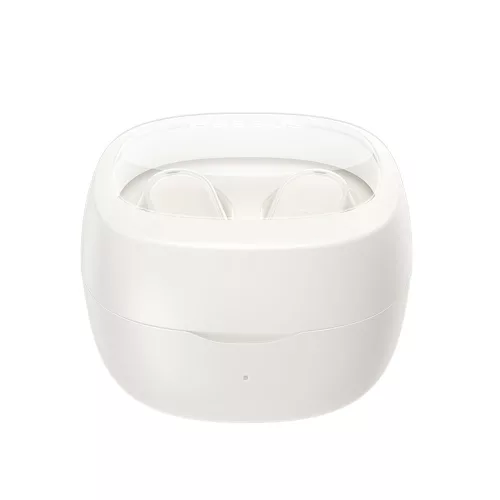 Baseus - Bowie WM02 vezeték nélküli fülhallgató (NGTW370202) - Bluetooth 5.3, TWS, fülbe helyezhető, mikrofonnal - krémfehér