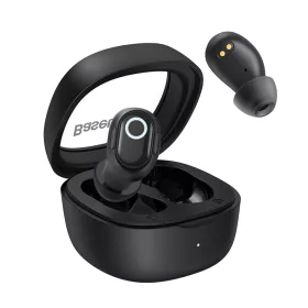   Baseus - Bowie WM02 vezeték nélküli fülhallgató (NGTW370201) - Bluetooth 5.3, TWS, fülbe helyezhető, mikrofonnal - fekete