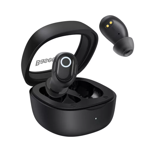 Baseus - Bowie WM02 vezeték nélküli fülhallgató (NGTW370201) - Bluetooth 5.3, TWS, fülbe helyezhető, mikrofonnal - fekete