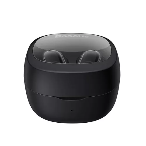 Baseus - Bowie WM02 vezeték nélküli fülhallgató (NGTW370201) - Bluetooth 5.3, TWS, fülbe helyezhető, mikrofonnal - fekete