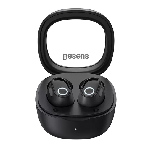 Baseus - Bowie WM02 vezeték nélküli fülhallgató (NGTW370201) - Bluetooth 5.3, TWS, fülbe helyezhető, mikrofonnal - fekete