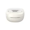 Baseus - Vezeték nélküli fülhallgató WM02+ (NGTW370302) - Valódi vezeték nélküli sztereó, Bluetooth V5.3, okoskijelző - krémfehér