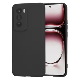 Techsuit - SoftFlex szilikon tok - Oppo Reno12 Pro - Fekete