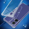 Techsuit - Shockproof Átlátszó Ütésálló Szilikon tok - Motorola Moto G85 - Átlátszó