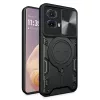 Techsuit - CamGuard Pro tok ütésálló tok - Motorola Moto G85 - Fekete