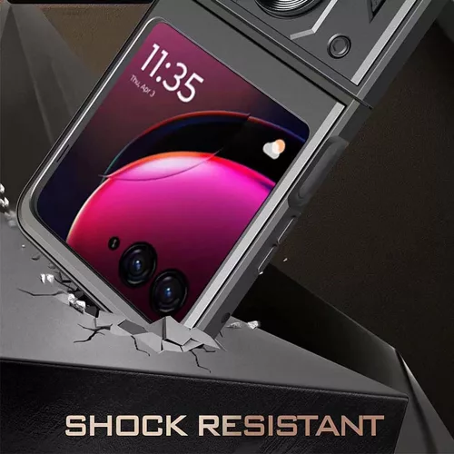 Techsuit - CamShield ütésálló tok - Motorola Razr 50 / Razr 60 - Fekete