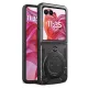 Techsuit - CamGuard Pro tok ütésálló tok - Motorola Razr 50 Ultra - Fekete