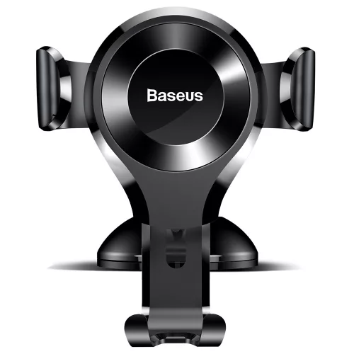 Baseus - Autós tartó Osculum (SUYL-XP01) - Grativációs karok Műszerfalra, Szélvédőre, 360° Rotating, Tapadókorong - Black