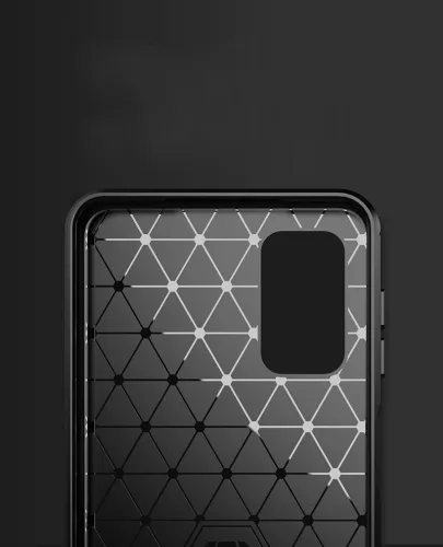 Techsuit - Carbon szilikon tok - Samsung Galaxy A32 5G - Fekete