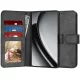 Techsuit - Diary Book kinyitható tok - Realme  GT 6 / GT 6T - Fekete