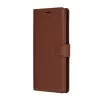 Techsuit - Leather Folio kinyitható tok - Realme  GT 6 / GT 6T - Barna