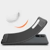Techsuit - Carbon szilikon tok - Samsung Galaxy S21 Ultra 5G - Fekete