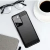 Techsuit - Carbon szilikon tok - Samsung Galaxy S21 Ultra 5G - Fekete