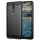 TechSuit - Carbon szilikon tok - Nokia 2.4 - Fekete